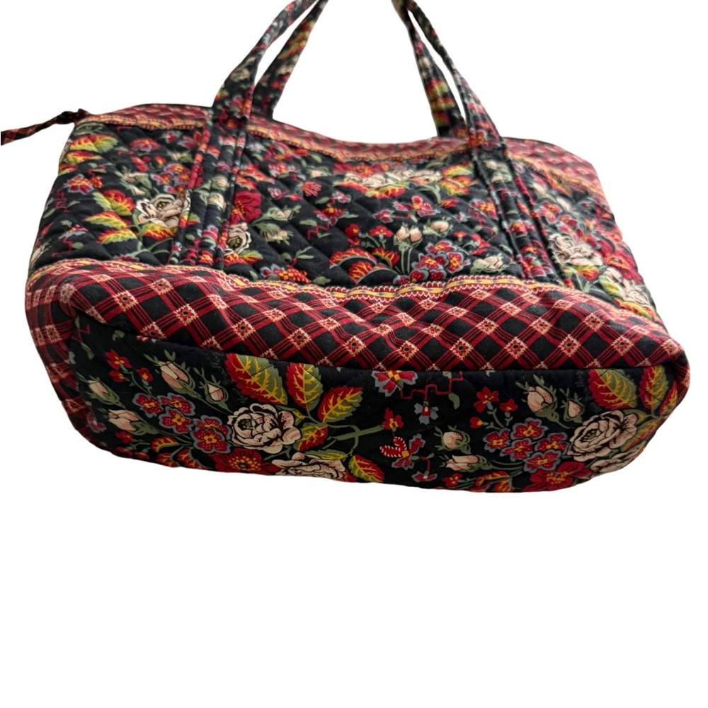 VERA BRADLEY Petite Paddy Tote Bag / Shoulder Bag in Anastasia Floral Pattern - Picture 4 of 7